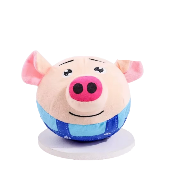 Bola de Pelúcia Elétrica para Cães