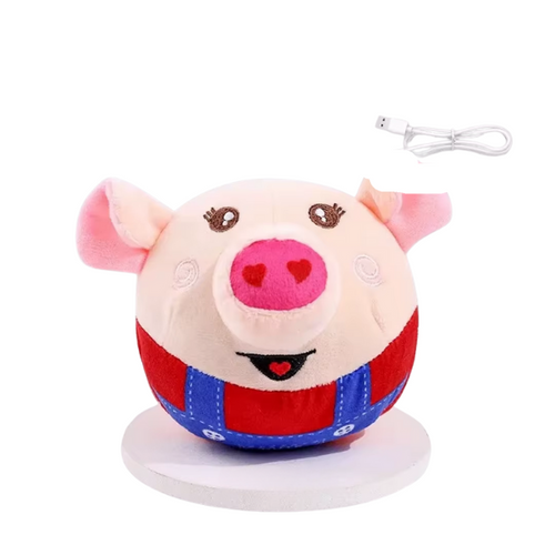 Bola de Pelúcia Elétrica para Cães