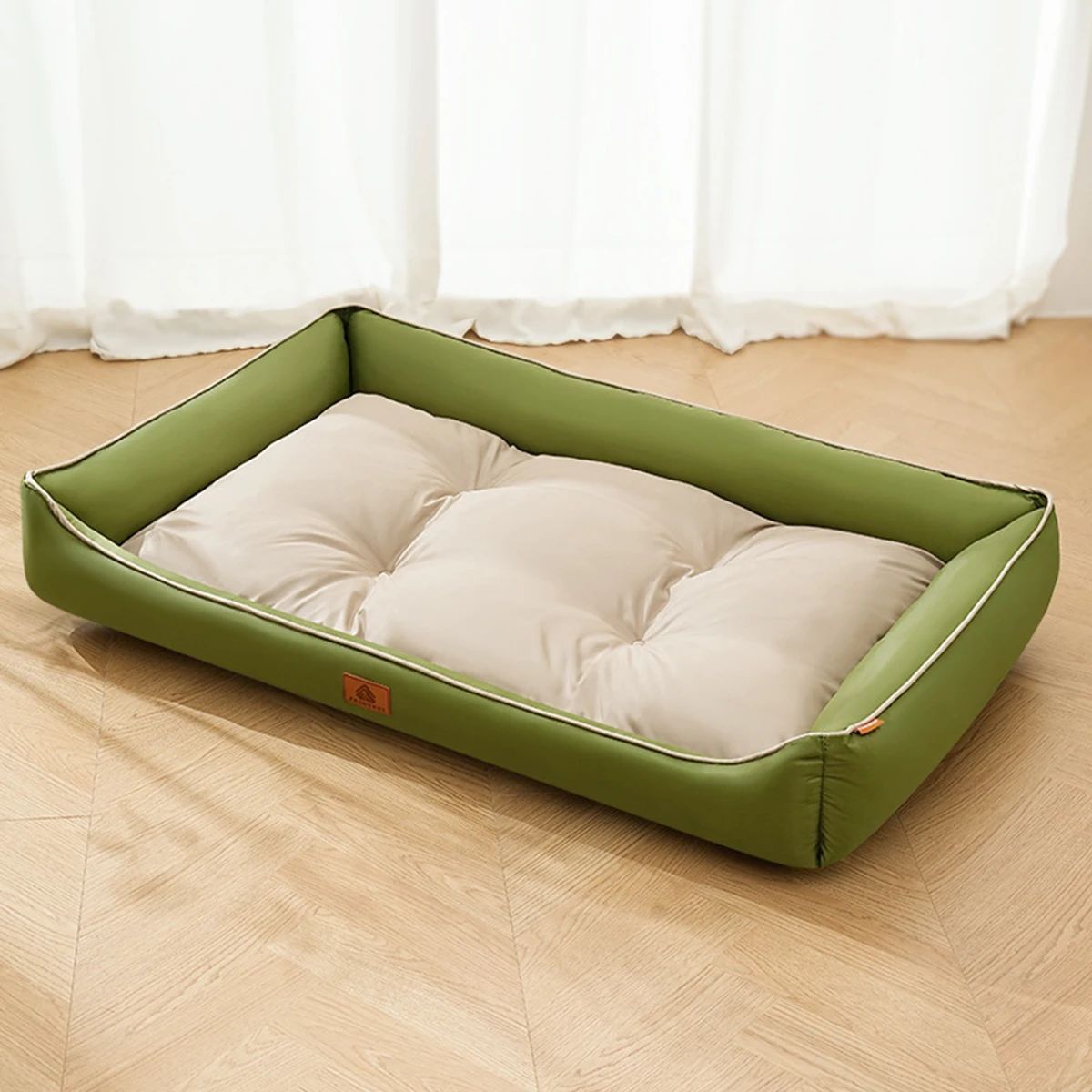 Cama Retangular Acolchoada para Pets