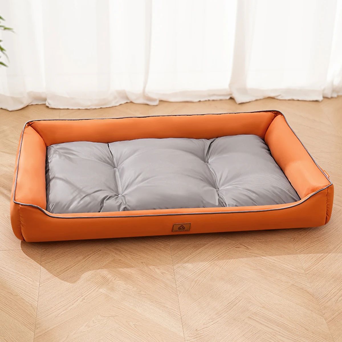 Cama Retangular Acolchoada para Pets