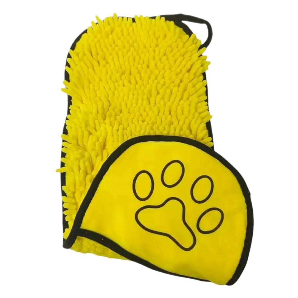 Toalha de Secagem com Encaixe para Mãos