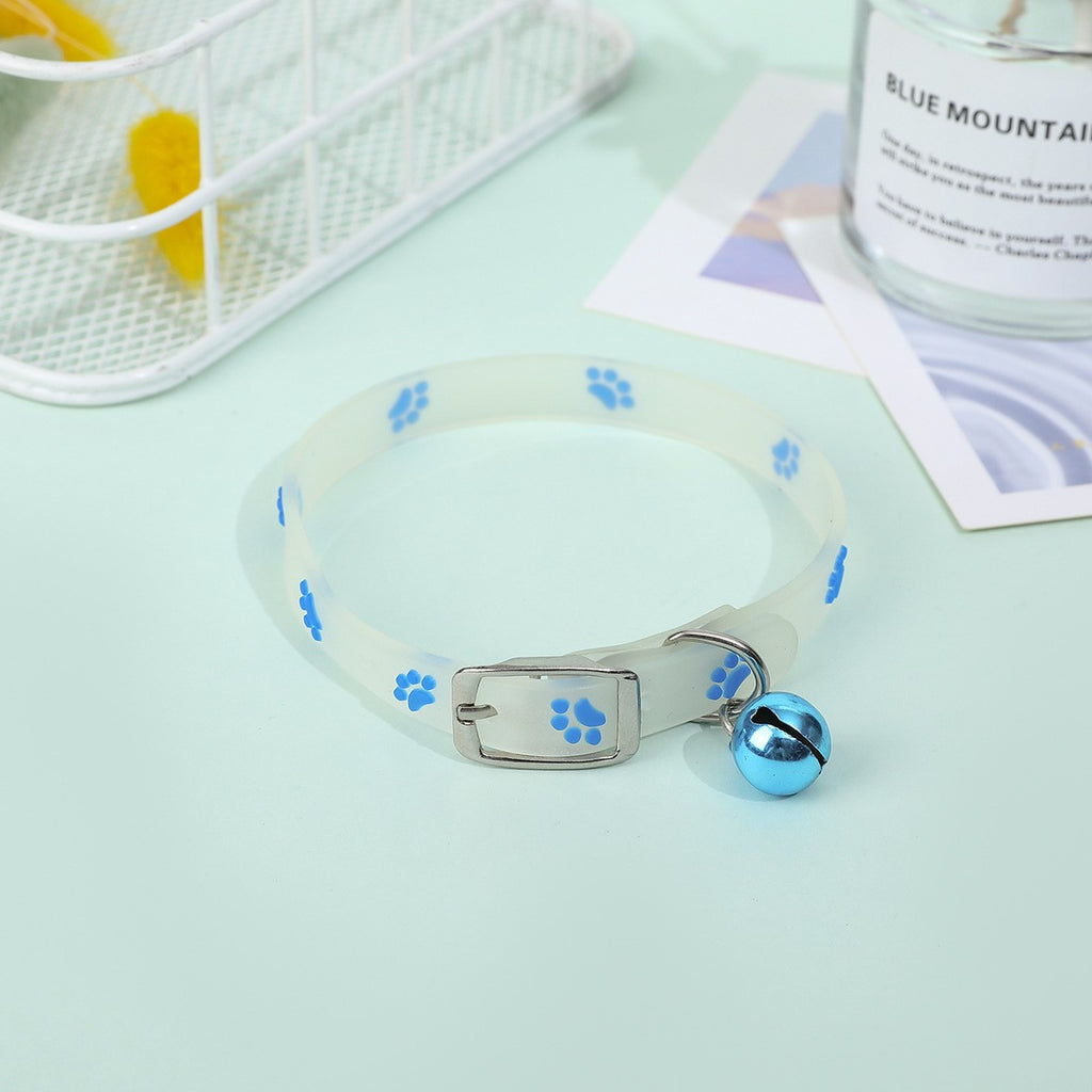 Coleira Luminescente com Guizo para Gatos