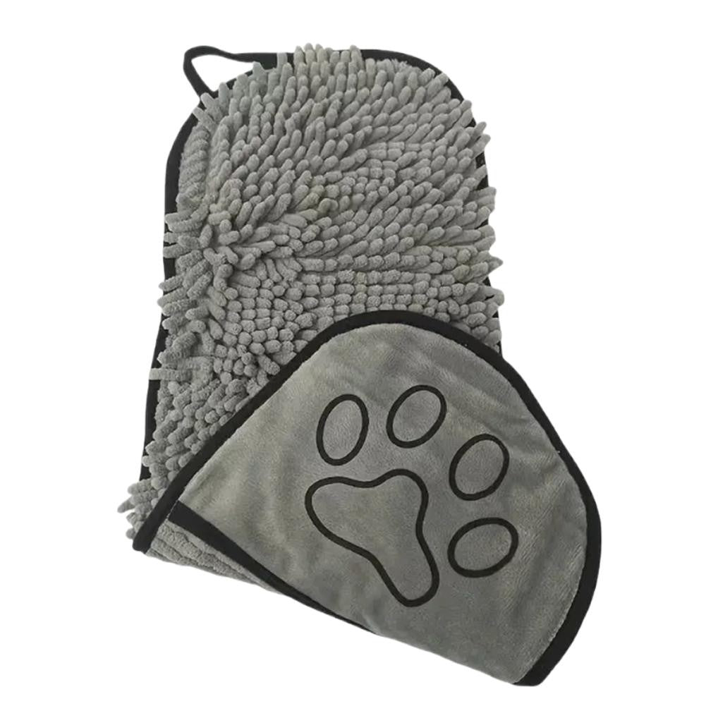 Toalha de Secagem com Encaixe para Mãos